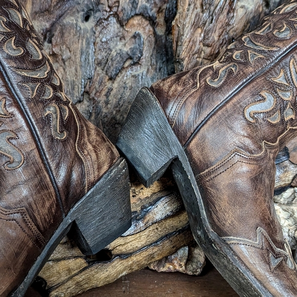 Stetson cowboy boots 9.5 - Picture 6 of 8